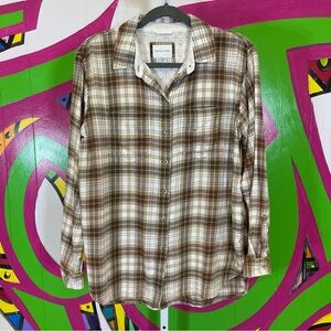 American Eagle, Plaid Button Up Shirt. Size XS. New condition!